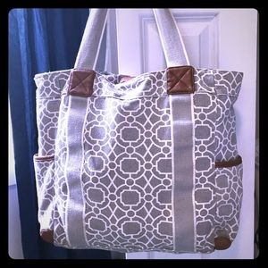 Pottery Barn Kids diaper bag & changing pad